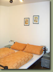 Picture of the bedroom of the holiday flat Picture of the bedroom of the holiday flat